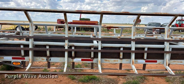 image for item EC1382 2014 Better build trailer hay bale trailer