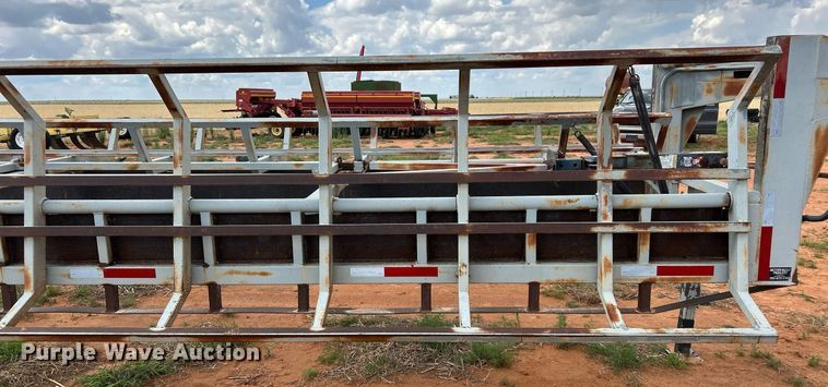 image for item EC1382 2014 Better build trailer hay bale trailer