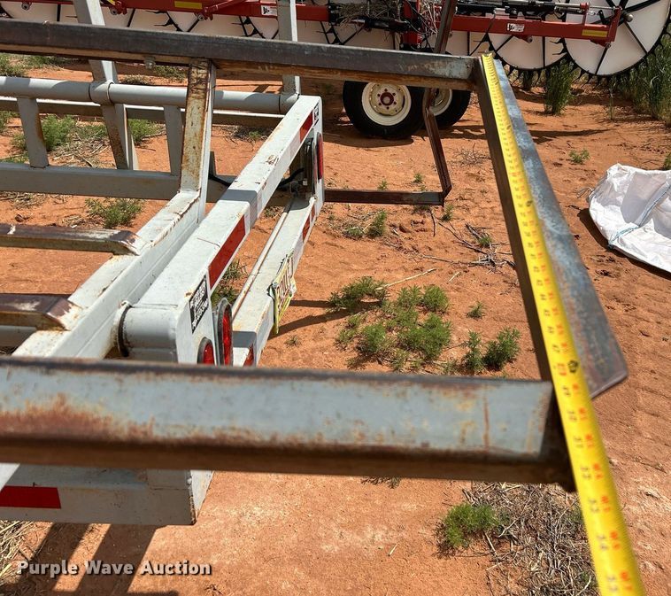 image for item EC1382 2014 Better build trailer hay bale trailer