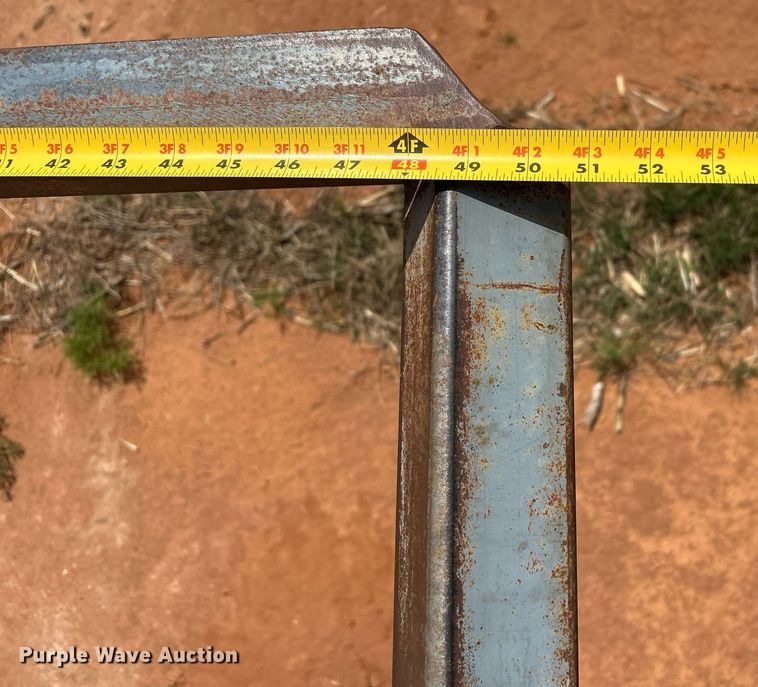 image for item EC1382 2014 Better build trailer hay bale trailer