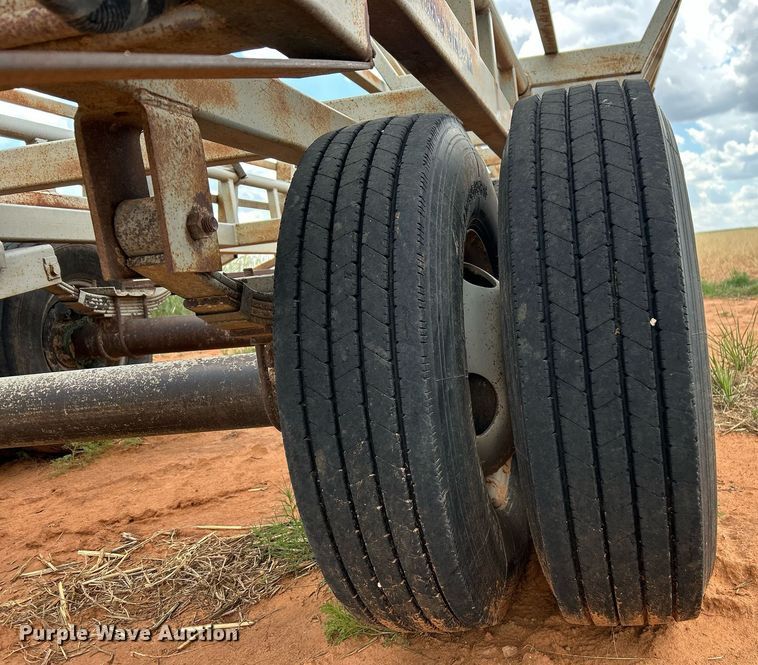 image for item EC1382 2014 Better build trailer hay bale trailer