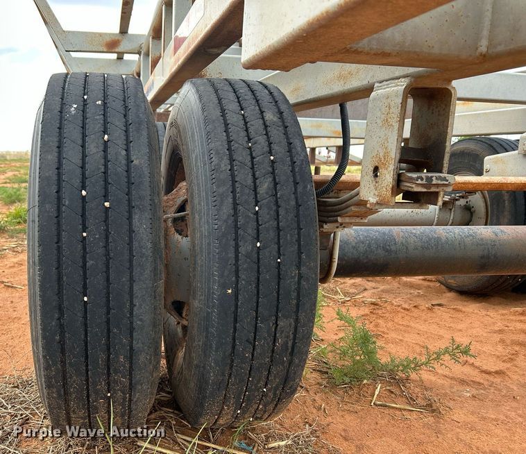 image for item EC1382 2014 Better build trailer hay bale trailer