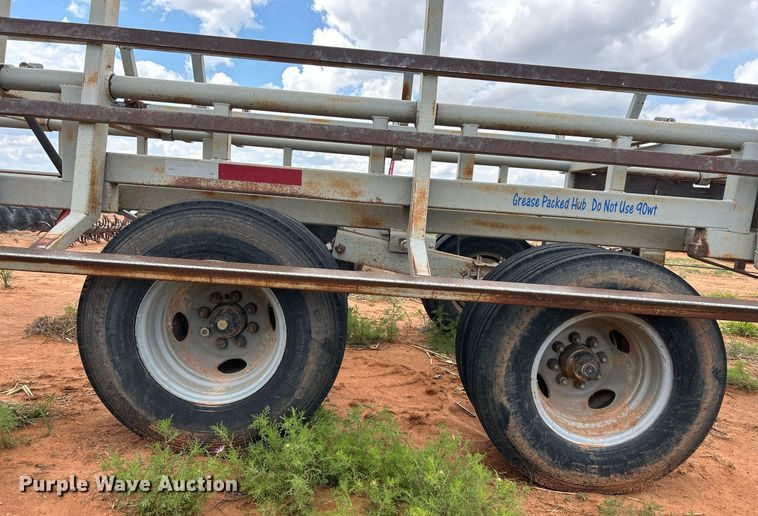 image for item EC1382 2014 Better build trailer hay bale trailer