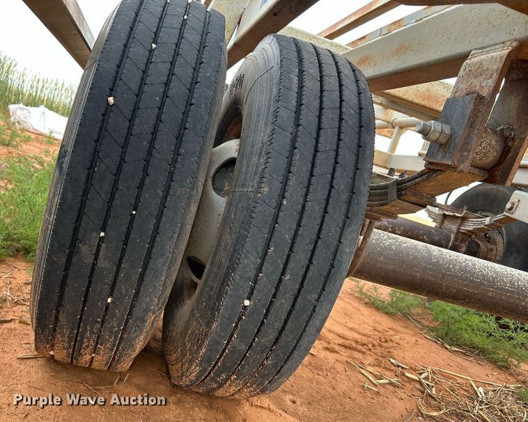 image for item EC1382 2014 Better build trailer hay bale trailer