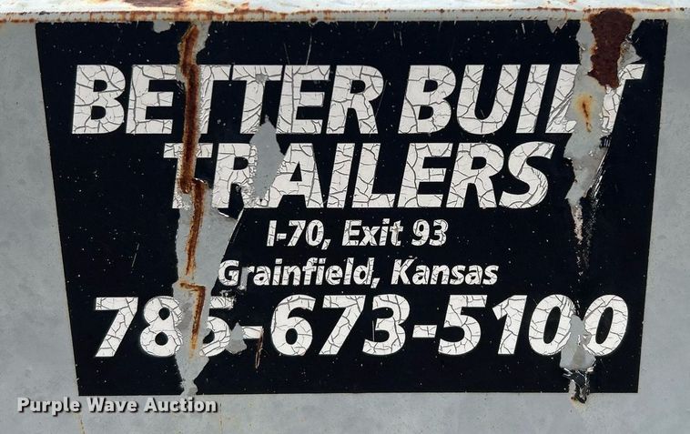 image for item EC1382 2014 Better build trailer hay bale trailer