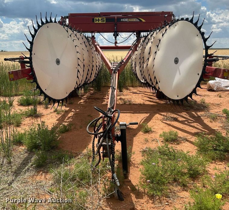 image for item EC1384 2014 H&S HDII hay rake