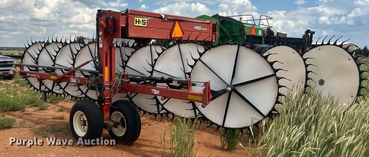 image for item EC1384 2014 H&S HDII hay rake