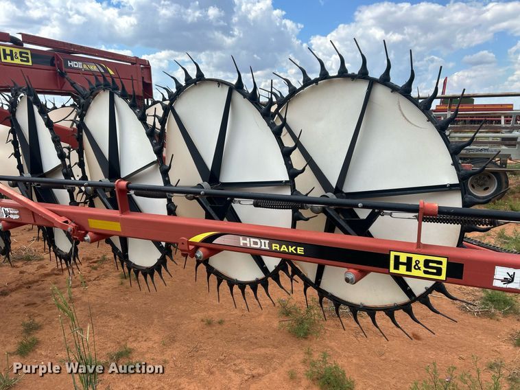 image for item EC1384 2014 H&S HDII hay rake