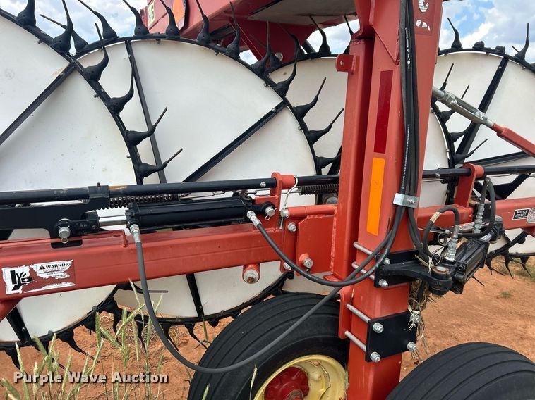 image for item EC1384 2014 H&S HDII hay rake