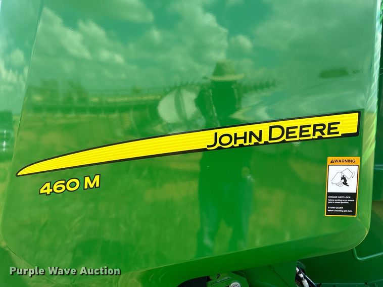image for item EC1385 2021 John Deere 460M round baler