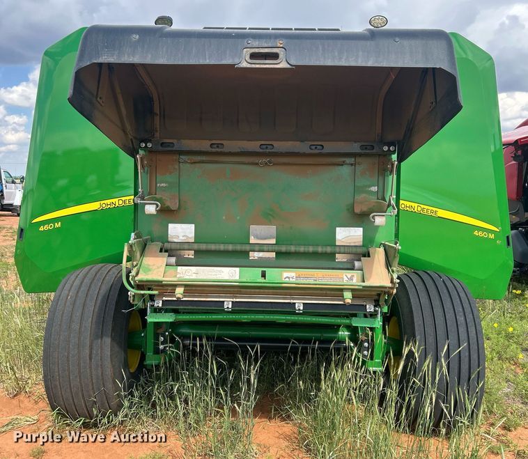 image for item EC1385 2021 John Deere 460M round baler