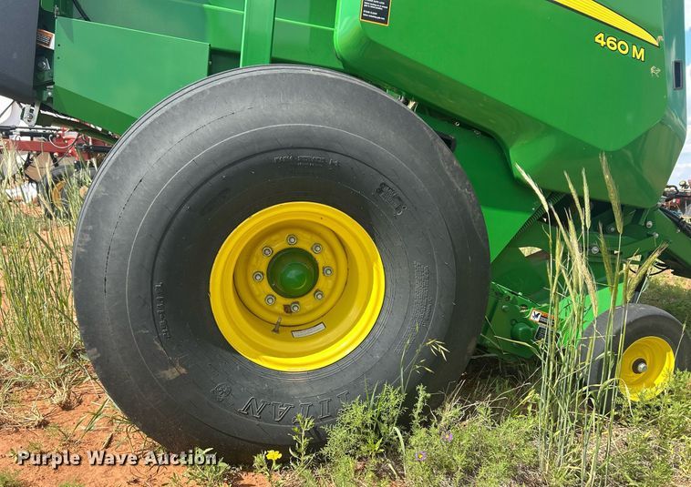 image for item EC1385 2021 John Deere 460M round baler