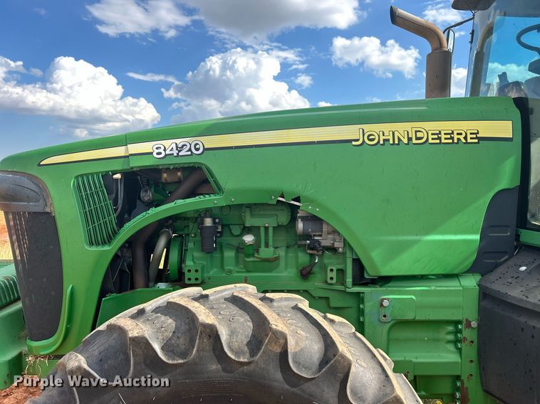 image for item EC1387 John Deere 8420 MFWD tractor