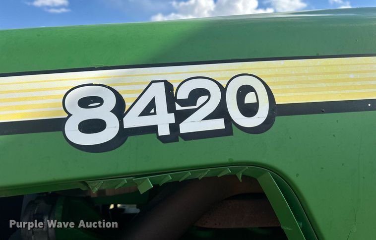 image for item EC1387 John Deere 8420 MFWD tractor