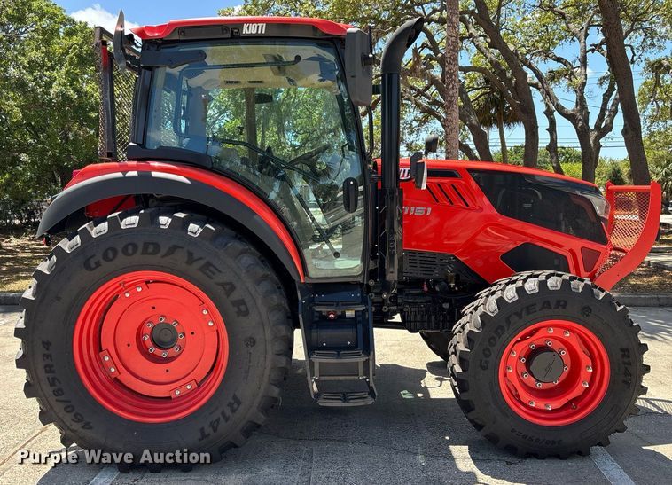 image for item EC3580 2024 Kioti HX1151 MFWD tractor