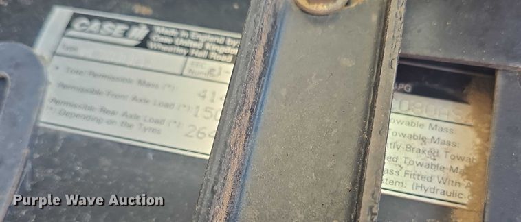 image for item EF3499 Case IH CX80A MFWD tractor