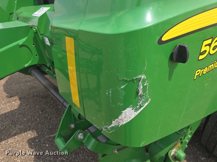 image for item EF3518 2014 John Deere 569 Premium round baler