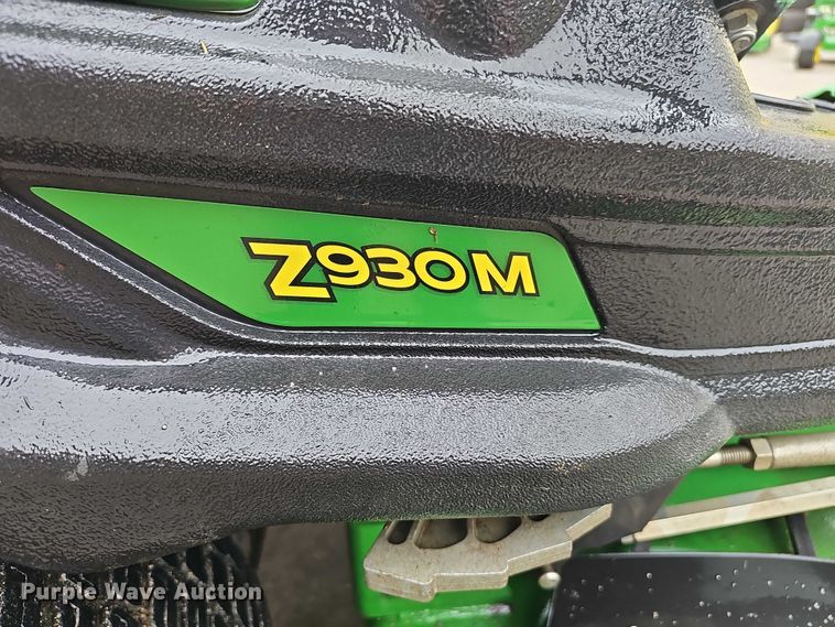 image for item EH8983 2020 John Deere Z930M ZTR lawn mower