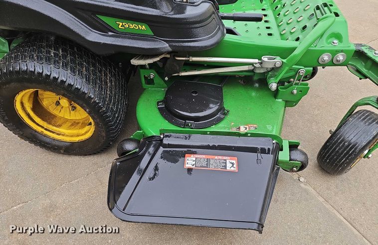 image for item EH8983 2020 John Deere Z930M ZTR lawn mower