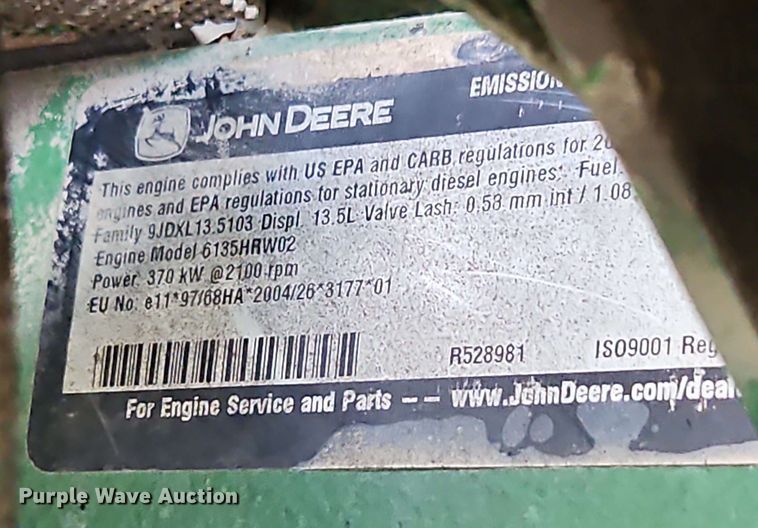 image for item EJ0030 2003 John Deere 9430 4WD tractor
