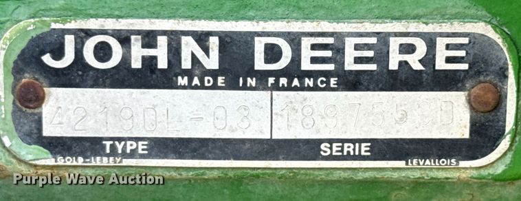 image for item EJ3696 1975 John Deere 2030 tractor