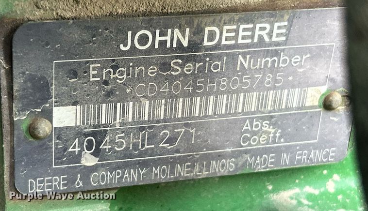 image for item EK8055 2009 John Deere 6420 tractor