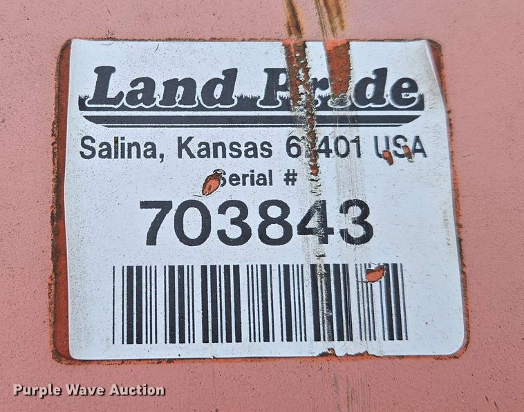 image for item EN3705 Land Pride GS2596 box blade