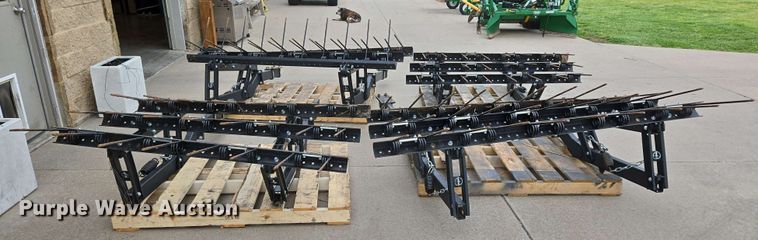 image for item EN3708 (4) Remlinger MFG. Co. three bar tine harrow sections