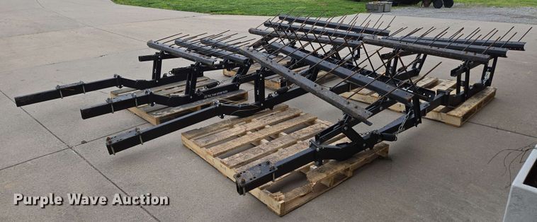 image for item EN3708 (4) Remlinger MFG. Co. three bar tine harrow sections