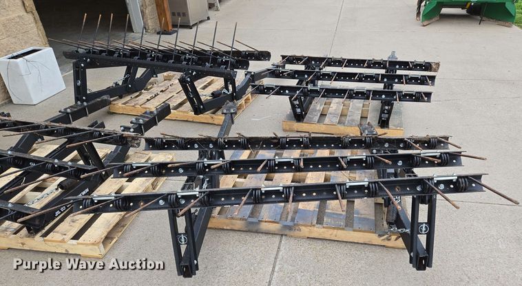 image for item EN3708 (4) Remlinger MFG. Co. three bar tine harrow sections