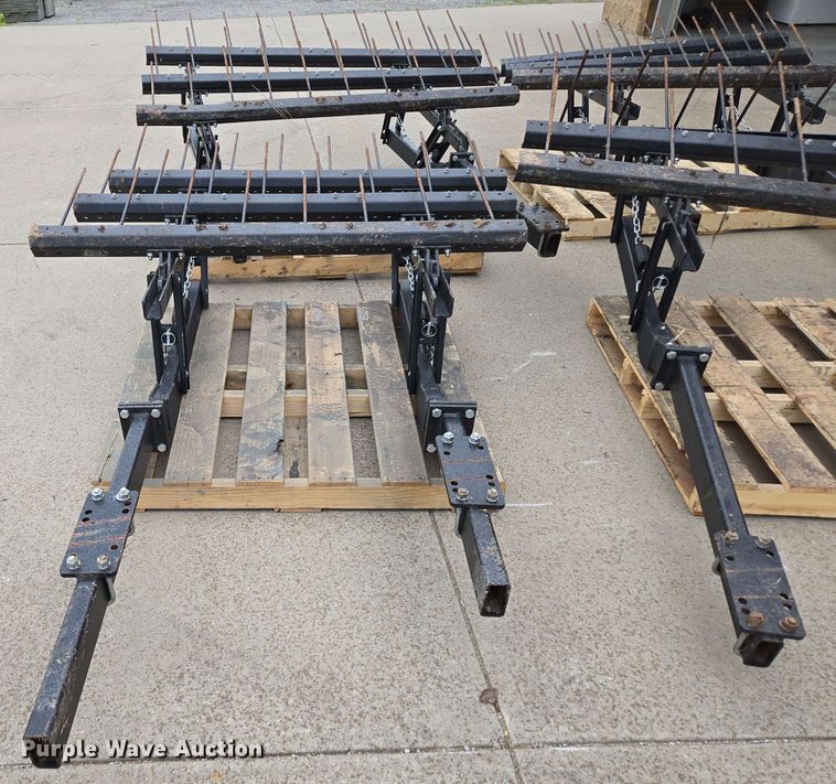 image for item EN3708 (4) Remlinger MFG. Co. three bar tine harrow sections