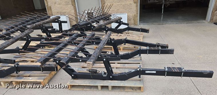 image for item EN3708 (4) Remlinger MFG. Co. three bar tine harrow sections