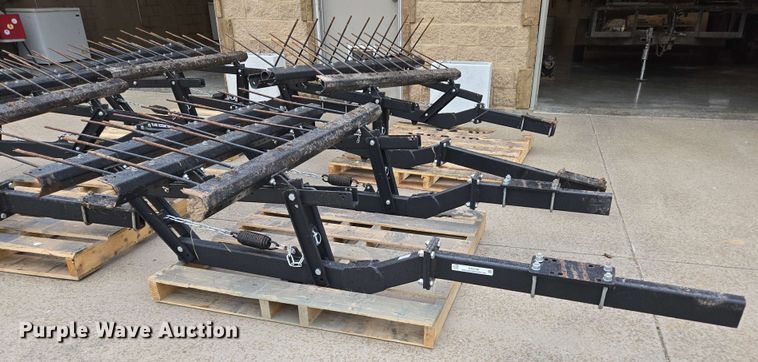 image for item EN3708 (4) Remlinger MFG. Co. three bar tine harrow sections