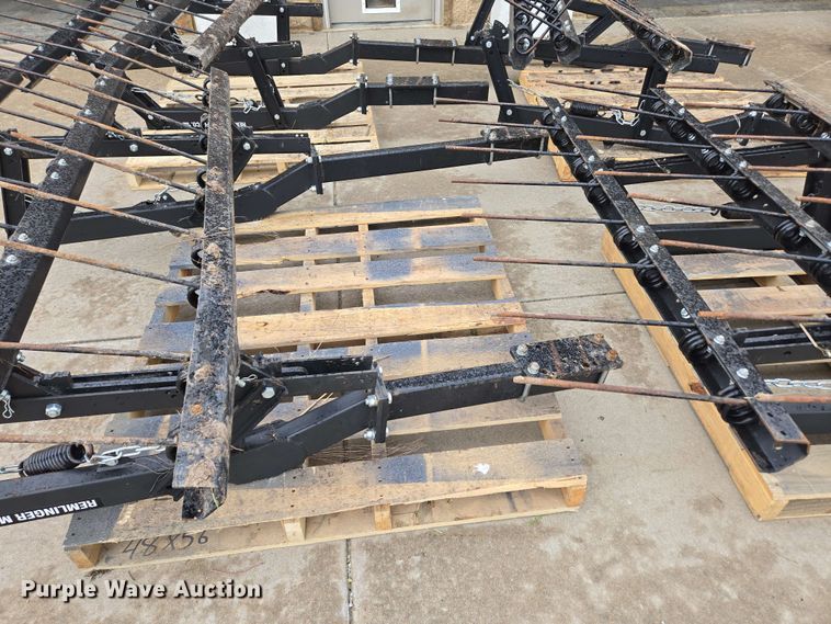 image for item EN3708 (4) Remlinger MFG. Co. three bar tine harrow sections