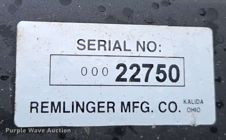 image for item EN3708 (4) Remlinger MFG. Co. three bar tine harrow sections