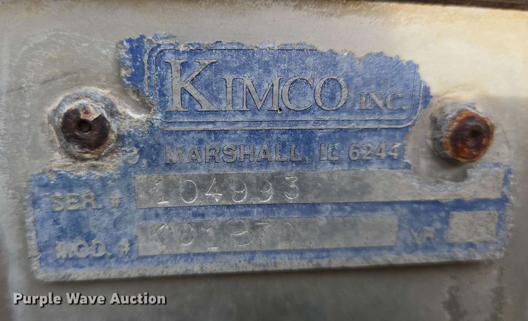 image for item EN8984 1993 Kimco KC1870 conveyor