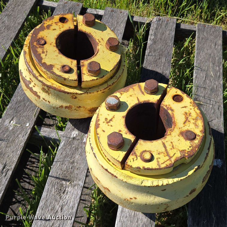 image for item EN8993 (2) Goodyear 18.4-38 tires and wheels