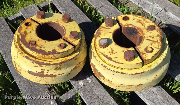 image for item EN8993 (2) Goodyear 18.4-38 tires and wheels