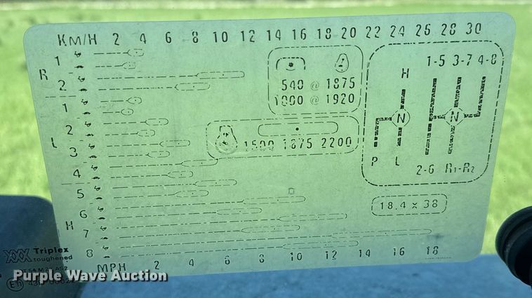 image for item EQ1430 1988 Ford TW-15 tractor