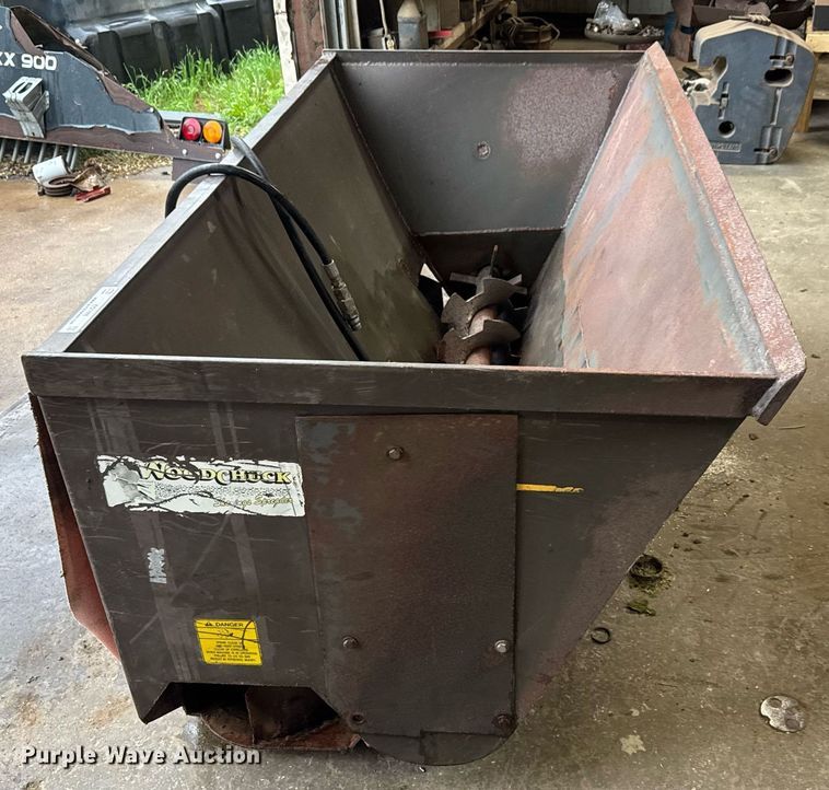 image for item EQ1486 Becker 78HDI Wood Chuck skid steer spreader bucket 