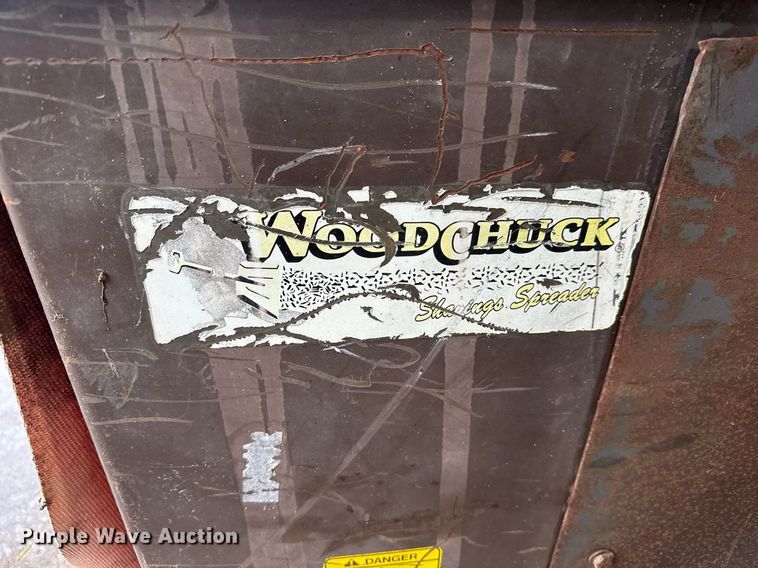 image for item EQ1486 Becker 78HDI Wood Chuck skid steer spreader bucket 