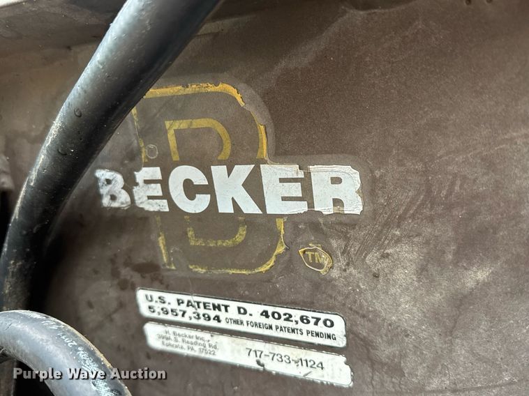 image for item EQ1486 Becker 78HDI Wood Chuck skid steer spreader bucket 