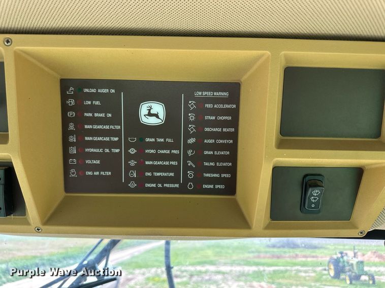 image for item EQ4760 2002 John Deere 9750 STS combine