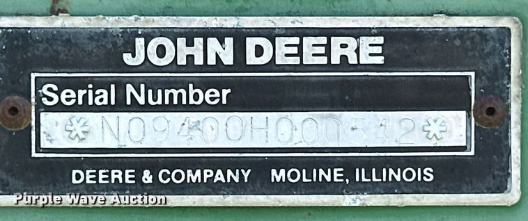 image for item EQ4775 John Deere 9400 grain drill