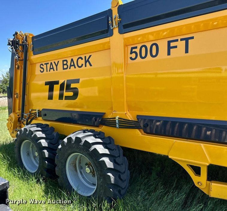 image for item EQ4778 2021 Terrakat T15 manure spreader