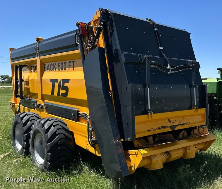 image for item EQ4778 2021 Terrakat T15 manure spreader