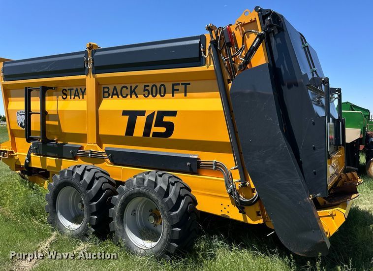 image for item EQ4778 2021 Terrakat T15 manure spreader