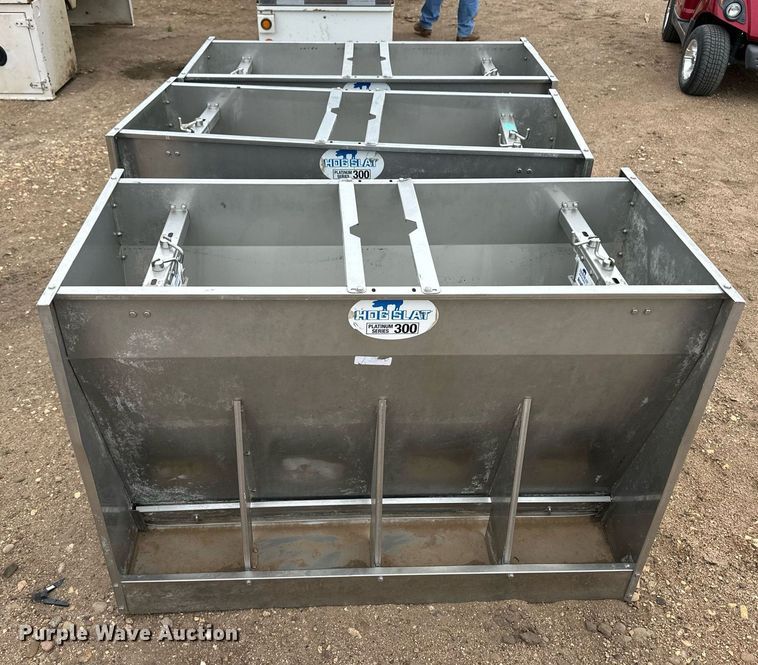 image for item EQ4801 (3) Hog Slat hog feeders