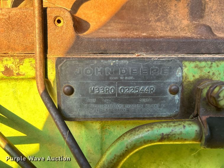 image for item EX9805 1968 John Deere 5020 tractor