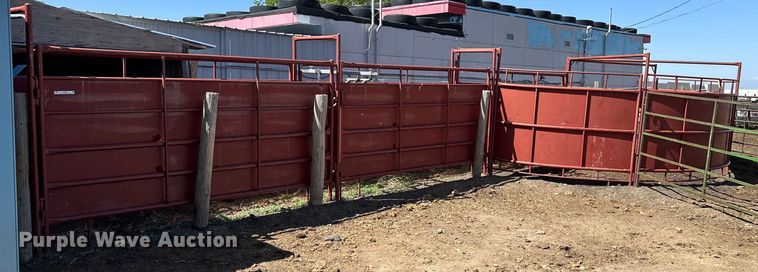 image for item IP9566 Livestock corral with palpation chute